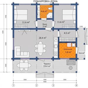 «Шантар» 94,5 м² за 7 099 000