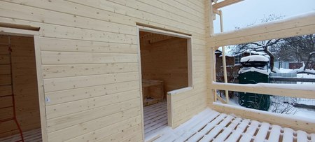 Дом из Клеёного Бруса
