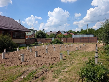 На объекте «Васту» выполнена приемка свайного поля.