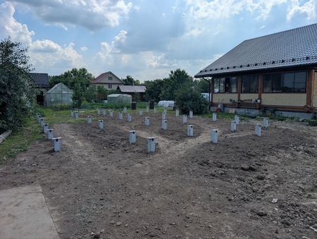 На объекте «Васту» выполнена приемка свайного поля.