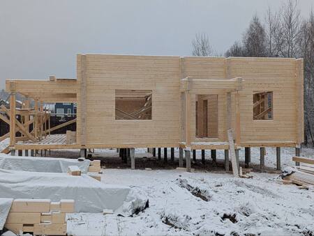 Новости с объекта в Кудрино