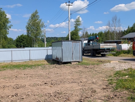 Монтаж свайного поля на новом объекте в КП Шустово