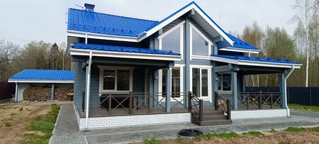 Уютный и просторный дом из клееного бруса. Идеальное состояние: Годовой аудит дома и гаража 2023 года постройки