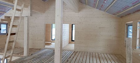Загородный дом в Щёлково за 22 дня