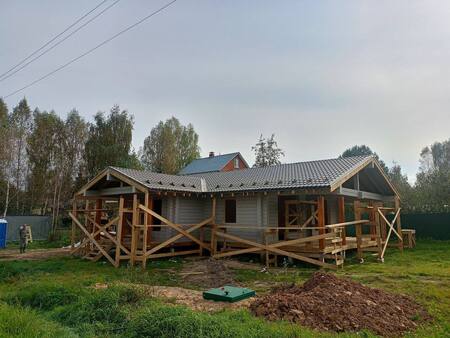 Завершение фасадных отделочных работ в Тучково